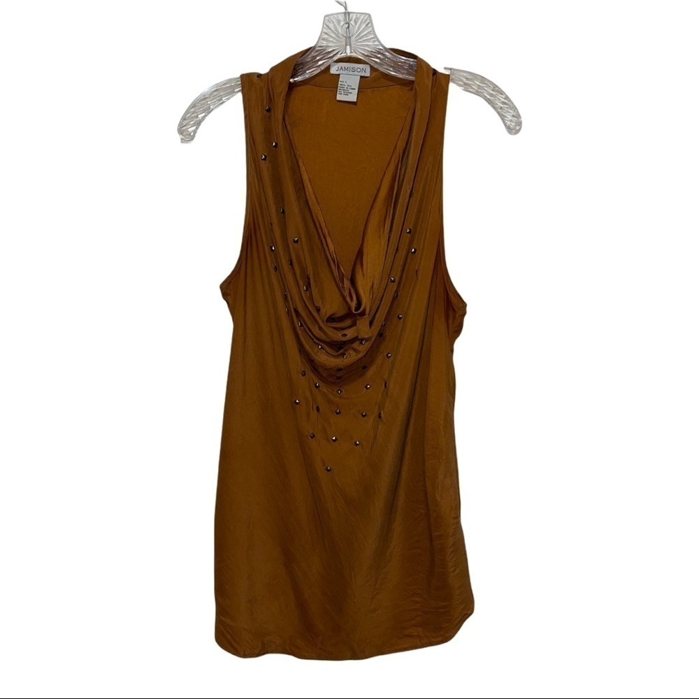 Jamison Woman 100% Silk Top Size L